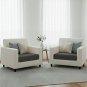 Anyhouz Dark Gray Polyester Sofa Cover, Thick Stretchable, 1Pc, 145â185cm