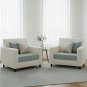 Anyhouz Cypress Green Polyester Sofa Cover, Thick Stretchable, 1Pc, Back Cushion