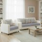 Anyhouz Gray Polyester Sofa Cover, Thick Stretchable, 1Pc, 145â185cm