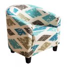 Anyseat Chair Cover Multicolor Diamond Print Dust Proof Tub Slipcover Home Decor Anyseat Chair Cover Multicolor Diamond Print Dust Proof Tub Slipcover Home Decor