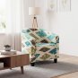 Anyseat Chair Cover Multicolor Diamond Print Dust Proof Tub Slipcover Home Decor