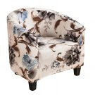 Anyseat Chair Cover Beige Floral Print Dust Proof Tub Slipcover Home Decor Anyseat Chair Cover Beige Floral Print Dust Proof Tub Slipcover Home Decor
