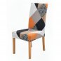 Anyseat Chair Cover Multicolor Geometric Pattern Elastic Slipcover Dining Decor