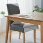Anyseat Chair Cover Gray Geometric Elastic Slipcover Dining Decor
