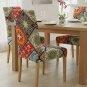 Anyseat Chair Cover Multicolor Floral Bohemian Style Elastic Slipcover Dining Decor