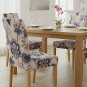 Anyseat Chair Cover Beige Floral Print Elastic Slipcover Dining Decor