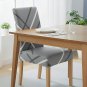 Anyseat Chair Cover Gray Cross Hatch Design Elastic Slipcover Dining Decor