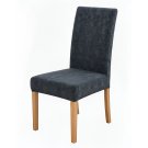 Anyseat Chair Cover Dark Gray Plain Scratch Design Elastic Slipcover Dining Decor Anyseat Chair Cover Dark Gray Plain Scratch Design Elastic Slipcover Dining Decor