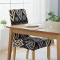 Anyseat Chair Cover Black Diamond Print Elastic Slipcover Dining Decor