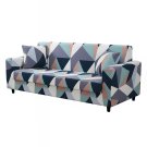 Anyseat 3-Seater Sofa Cover, Blue White Geometric, Elastic Stretch, Slipcover Anyseat 3-Seater Sofa Cover, Blue White Geometric, Elastic Stretch, Slipcover