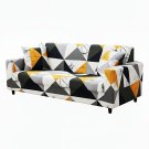 Anyseat 3-Seater Sofa Cover, Yellow White Geometric, Elastic Stretch, Slipcover Anyseat 3-Seater Sofa Cover, Yellow White Geometric, Elastic Stretch, Slipcover