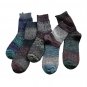 Anyfootwear 5 Pairs Size 5-11 Fashion Socks High Quality Colorful Cotton for Men