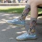 Anyfootwear 5 Pairs Grey Socks, Size 5&acirc;��9, Cotton, Long Casual Office Sports