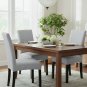 Anyseat Chair Cover, Light Grey Micro Knitted, Elastic, Dining & Event Use