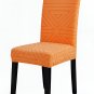 Anyseat Chair Cover, Orange Triangular Design, Elastic, Dining & Event Use