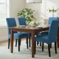 Anyseat Chair Cover, Blue Triangular Design, Elastic, Dining & Event Use