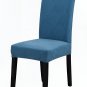 Anyseat Chair Cover, Blue Triangular Design, Elastic, Dining & Event Use
