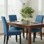 Anyseat Chair Cover, Blue Triangular Design, Elastic, Dining & Event Use