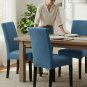 Anyseat Chair Cover, Blue Triangular Design, Elastic, Dining & Event Use