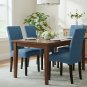 Anyseat Chair Cover, Blue Triangular Design, Elastic, Dining & Event Use
