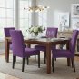 Anyseat Chair Cover, Purple, Elastic, Waterproof, Anti-Dirt, Dining & Event Use