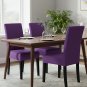 Anyseat Chair Cover, Purple, Elastic, Waterproof, Anti-Dirt, Dining & Event Use