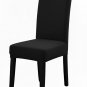 Anyseat Chair Cover, Black, Elastic, Waterproof, Anti-Dirt, Dining & Event Use
