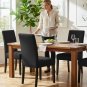 Anyseat Chair Cover, Black, Elastic, Waterproof, Anti-Dirt, Dining & Event Use