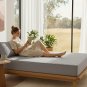 Anycozy Mattress Cover, Gray, Cotton, Quilted, Soft, Anti-Bacterial Protecto