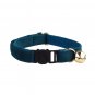 ANYWAGS Cat Collar, Navy Blue, Small, Safety Buckle, Bell, Durable Strap