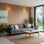 ANYHOUZ Vinyl Floor Tile 40x300cm Apricot Wood Grain Waterproof