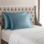 Anypillow Mulberry Silk Pillowcase Set, Blue Gray, XL/L/S, with Eye Mask, Luxury Bedding