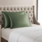 ANYHOUZ Mulberry Silk Pillowcase, Green, XL/L/S, Soft Smooth, Luxury Bedding