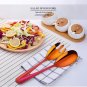 Anygleam Red Giant Spoon & Fork Set &acirc;�� 2-Piece Stainless Steel