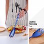 Anygleam Blue Giant Spoon & Fork Set – 2-Piece Stainless Steel