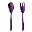 Anygleam Purple Giant Spoon & Fork Set – 2-Piece Stainless Steel Anygleam Purple Giant Spoon & Fork Set – 2-Piece Stainless Steel
