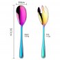 Anygleam Rainbow Giant Spoon & Fork Set &acirc;�� 2-Piece Stainless Steel
