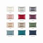 ANYHOUZ Silk Pillowcase Set, Light Gray, XL/L/S, Mulberry Silk, Eye Mask Included