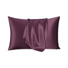 ANYHOUZ Silk Pillowcase, Purple, XL/L/S, Mulberry Silk, Soft & Comfortable Bedding