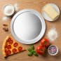 Anygleam 16-Inch Pizza Tray, Aluminum, Non-Stick, Wide Rim, Baking Pan