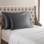 ANYHOUZ Silk Pillowcase, Dark Gray, XL/L/S, Mulberry Silk, Soft & Comfortable