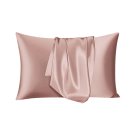 Anypillow Silk Pillowcase, Pink, XL/L/S, Mulberry Silk, Soft & Comfortable Bedding