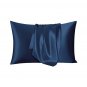ANYHOUZ Silk Pillowcase, Dark Blue, XL/L/S, Mulberry Silk, Soft & Comfortable Bedding