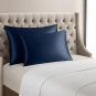 ANYHOUZ Silk Pillowcase, Dark Blue, XL/L/S, Mulberry Silk, Soft & Comfortable Bedding