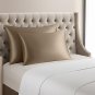 ANYHOUZ Silk Pillowcase, Coffee, XL/L/S, Mulberry Silk, Soft & Comfortable Bedding