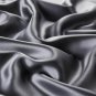 ANYHOUZ Silk Pillowcase, Dark Gray, XL/L/S, Pure Real Silk, Soft & Comfortable Bedding