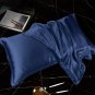 ANYHOUZ Blue Pure Silk Pillowcase, XL/L/S, Soft Smooth Luxury Bedding