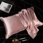 ANYHOUZ Pink Pure Silk Pillowcase, XL/L/S, Soft Smooth Luxury Bedding