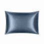 ANYHOUZ Blue Gray Pure Silk Pillowcase, XL/L/S, Soft Smooth Luxury Bedding