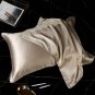 ANYHOUZ Coffee Pure Silk Pillowcase, XL/L/S, Soft Smooth Luxury Bedding
